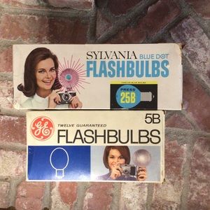 Vintage Flashbulbs Lot 5B and 25B